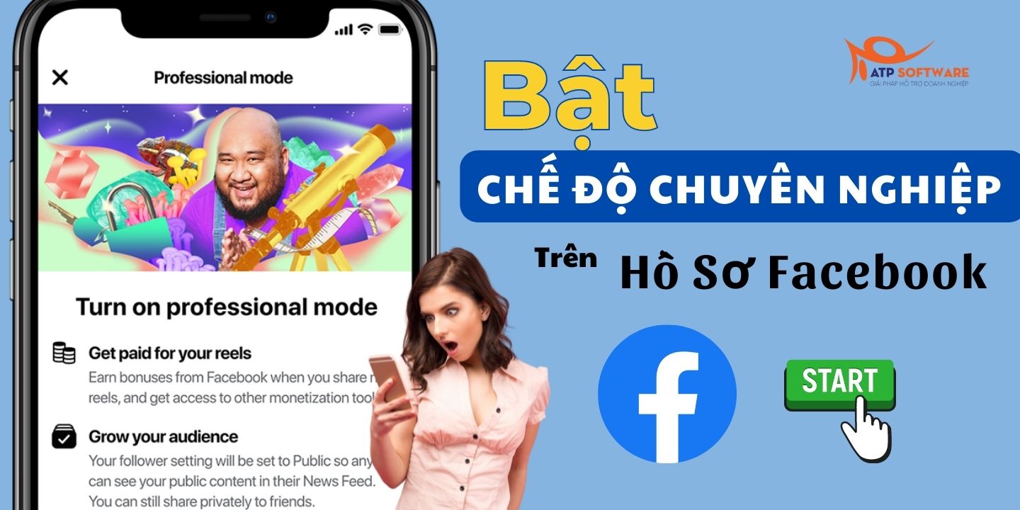 Cách bật chế độ chuyên nghiệp trên Facebook mới nhất Professional Mode