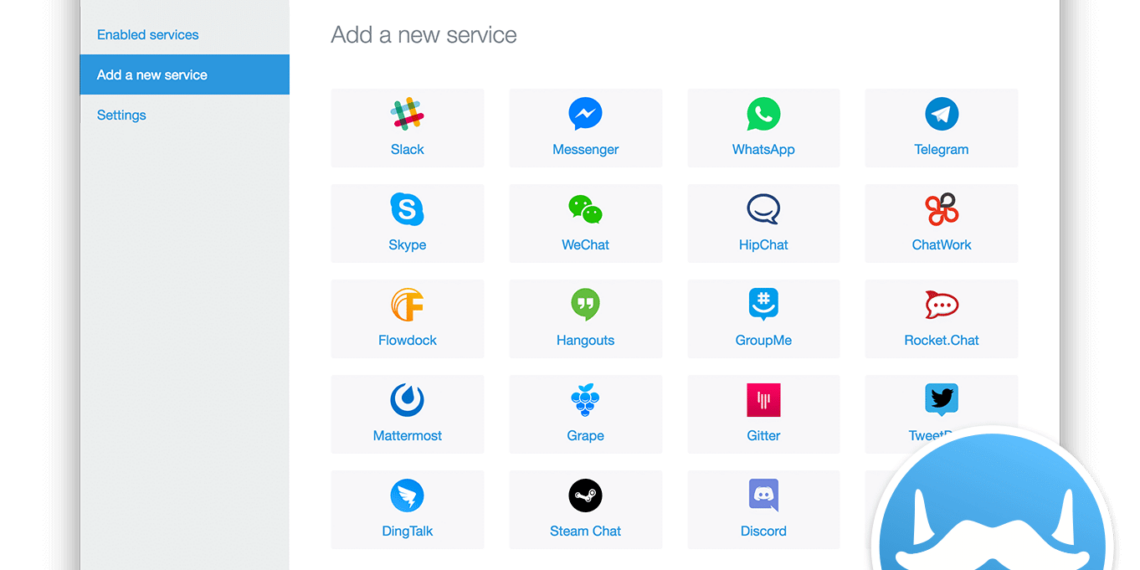 Franz: Ứng dụng gom nhiều dịch vụ chat lại một chỗ