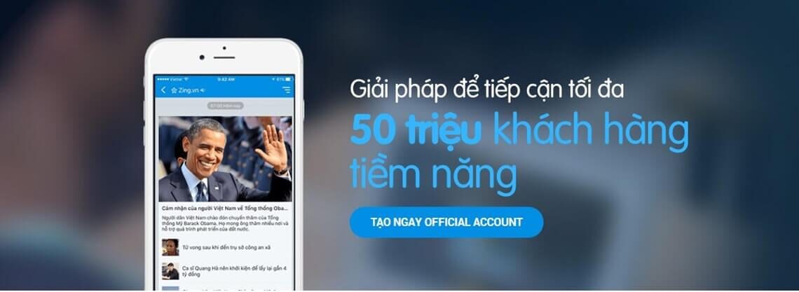Hướng dẫn tạo bài viết cho Official Account 1 Hướng dẫn tạo quảng cáo Zalo Official Account