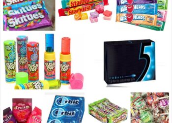 cửa hàng bán kẹo mỹ