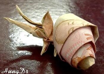 cách gấp tiền giấy 500 đồng