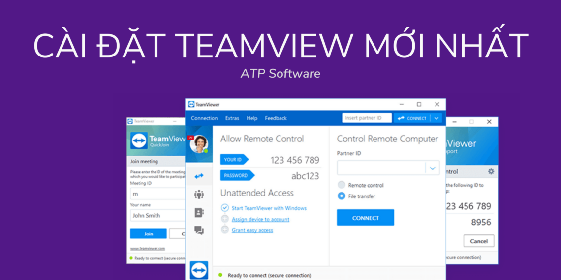 Hướng dẫn cách cài đặt Teamviewer Mới Nhất 2018 7 tải teamview mới nhất
