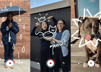 Tải ứng dụng Just A Line quay video clip vẽ lên không khí của Google