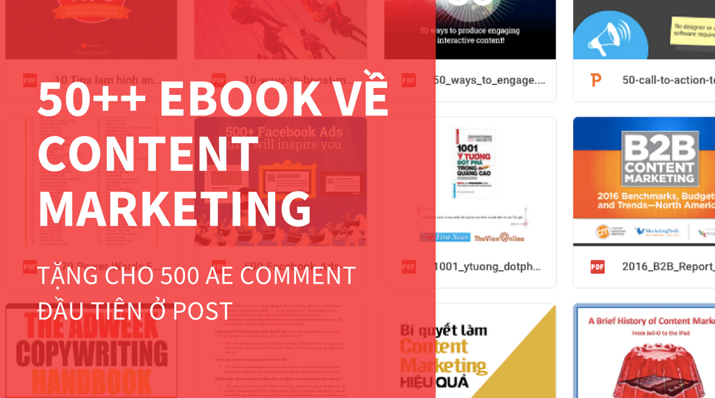 50+ Ebooks tìm kiếm 1001 ý tưởng makerting độc đáo nhất 2019