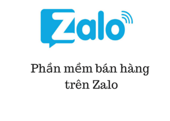 Hướng dẫn cách dùng phần mềm bán hàng online trên Zalo miễn phí