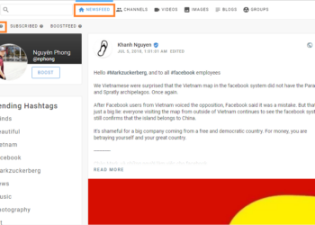 Giới thiệu các tính năng chính trên giao diện của MXH Minds.com