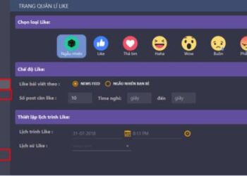 Hướng dẫn auto thả tim – tăng tương tác trên Facebook