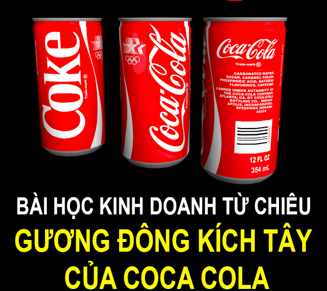 BÀI HỌC KINH DOANH TỪ CHIÊU GIƯƠNG ĐÔNG KÍCH TÂY CỦA COCA COLA