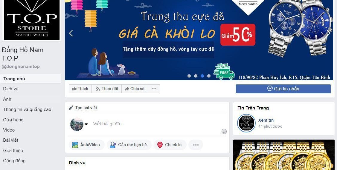 Tìm hiểu và chia sẽ tất tần tật kinh nghiệm về kinh doanh đồng hồ online của các Shop nổi tiếng trên Facebook (phần 1) 18 Tìm hiểu và chia sẽ tất tần tật kinh nghiệm về kinh doanh đồng hồ online của các Shop nổi tiếng trên Facebook (phần 1)