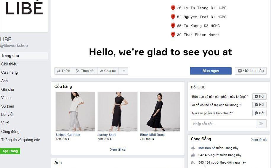 Phân tích shop thời trang online Libé trên Fanpage Facebook 20 Phân tích shop thời trang online Libé trên Fanpage Facebook