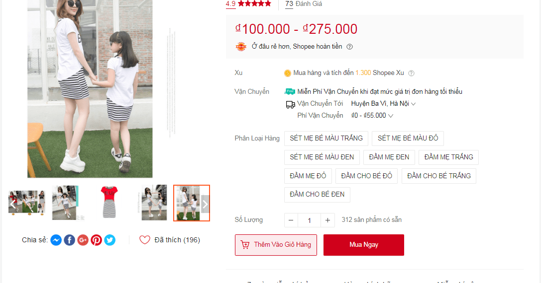 HƯỚNG DẪN KINH NGHIỆM BÁN HÀNG TRÊN SHOPEE HIỆU QUẢ 1 Kinh nghiệm kinh doanh lĩnh vực thời trang Mẹ và bé – Bài học kinh doanh từ đối thủ