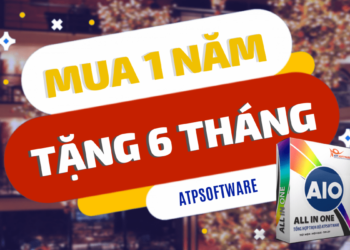 CHƯƠNG TRÌNH KHUYẾN MÃI HOT 2019 ATPSOFTWARE: MUA 1 NĂM TẶNG NGAY 6 THÁNG!!!
