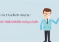 So sánh công ty Cổ phần và công ty TNHH 2019