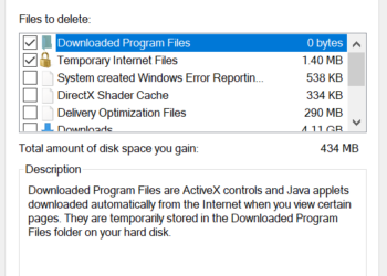 Cách xóa các file thừa trong Windows bằng công cụ mặc định: Disk Cleanup