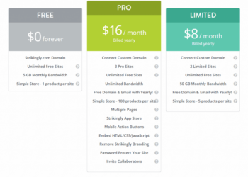 STRIKINGLY REVIEW: THIẾT KẾ WEBSITE CHỈ TRONG VÀI PHÚT?