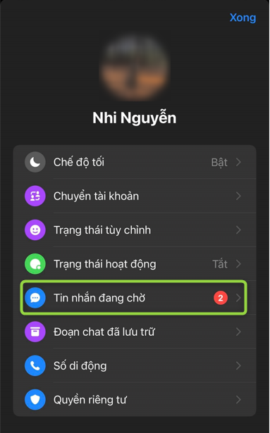 Hướng dẫn cách mở xem Tin nhắn chờ bị ẩn trên Messenger Facebook ...