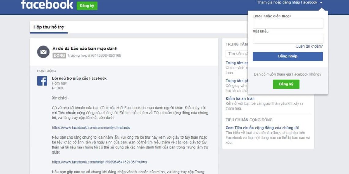 Hướng dẫn mở khóa tài khoản facebook FAQ bị báo cáo mạo danh mới nhất 2025