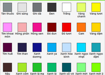 Truyền cảm hứng: 20 ý tưởng và ví dụ về bảng màu nữ tính