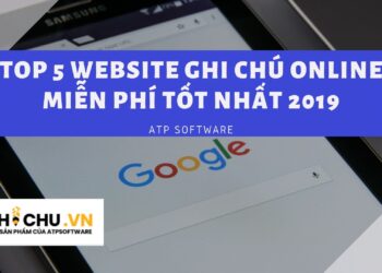 Top 5+ Website ghi chú online miễn phí tốt nhất 2023