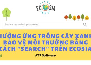 Hưởng ứng trồng cây xanh bảo vệ môi trường bằng cách “search” trên ​Ecosia