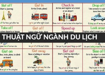 Những thuật ngữ chuyên ngành du lịch được sử dụng phổ biến nhất