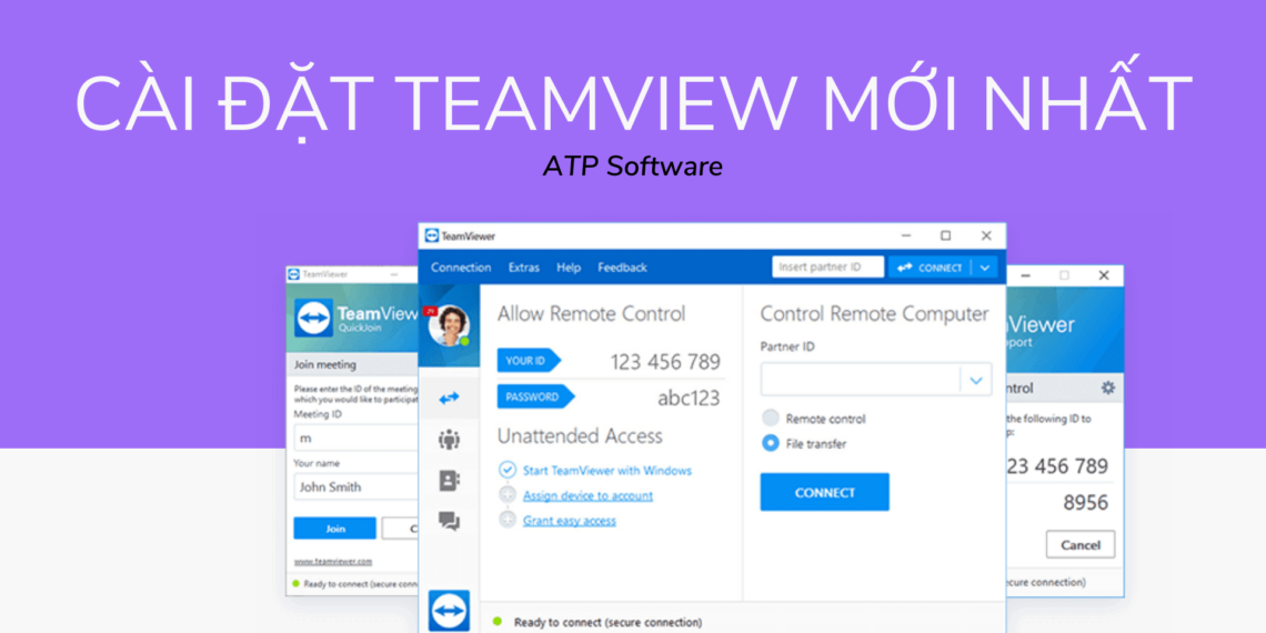 Cài đặt teamview mới nhất