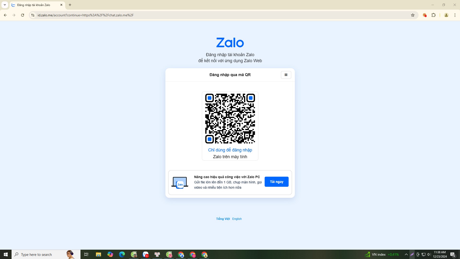 simple zalo login 4