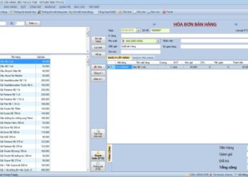 Phần Mềm Quản Lí Bán Hàng