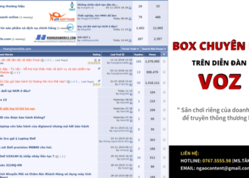 Box Chuyên Mục Trên Diễn đàn Vo