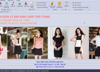 Phần Mềm Quản Lý Shop Thời Trang
