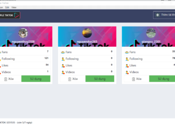 Simple Tik Tok – phần mềm TĂNG FOLLOW đầu tiên tại Việt Nam