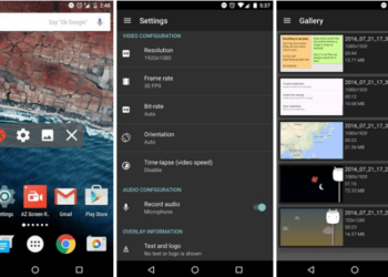 ứng Dụng Quay Màn Hình điện Thoại Android'