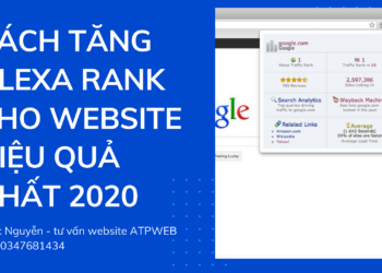 CÁCH TĂNG ALEXA RANK CHO WEBSITE HIỆU QUẢ NHẤT 2020