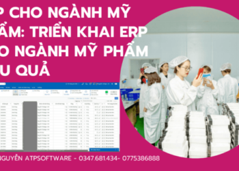 ERP cho ngành mỹ phẩm: Triển khai ERP cho ngành mỹ phẩm hiệu quả
