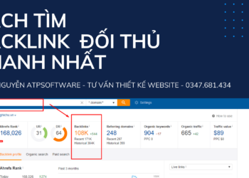 CÁCH TÌM BACKLINK ĐỐI THỦ NHANH NHẤT