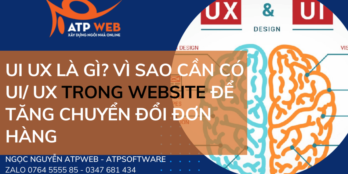 UI UX là gì? vì sao cần có UI/ UX trong website để tăng chuyển đổi đơn hàng