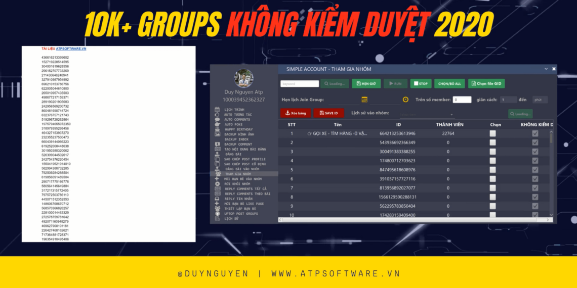 SHARE DATA 10K Groups KHÔNG KIỂM DUYỆT MỚI NHẤT 4 SHARE DATA 10K Groups KHÔNG KIỂM DUYỆT MỚI NHẤT