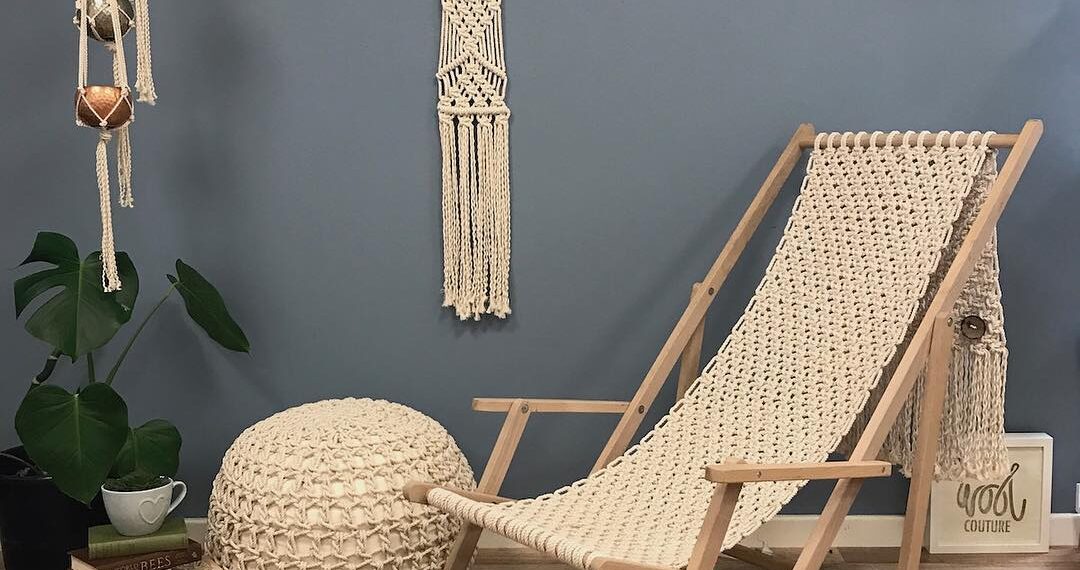 Tổng hợp các sản phẩm làm từ nghệ thuật thắt nút Macrame 43 Các sản phẩm macrame