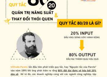 Áp dụng quy tắc 80/20 vào kinh doanh và cuộc sống hiệu quả |Infographic|