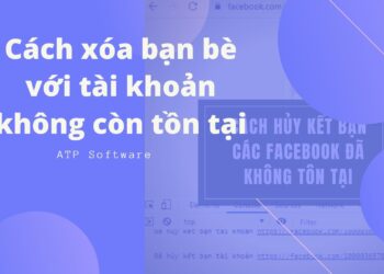 xóa bạn bè với tài khoản không còn tồn tại