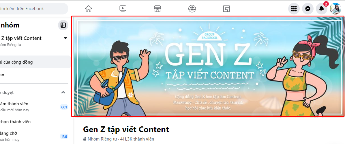 Thiết kế cover Zalo Facebook Fanpage
