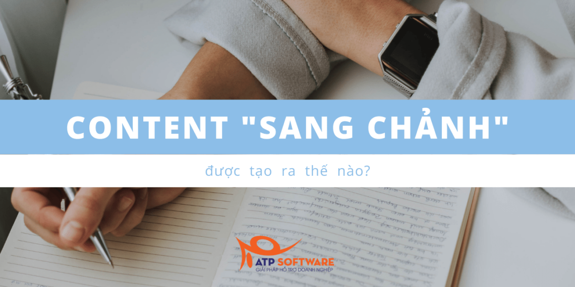 content sang chảnh
