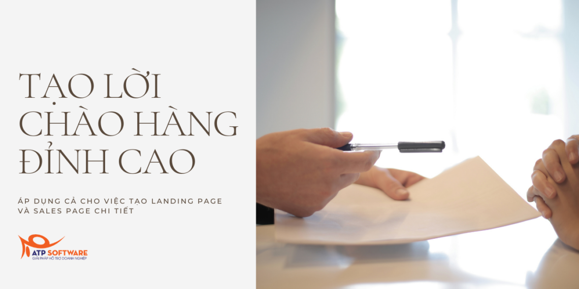 viết lời chào hàng đỉnh cao
