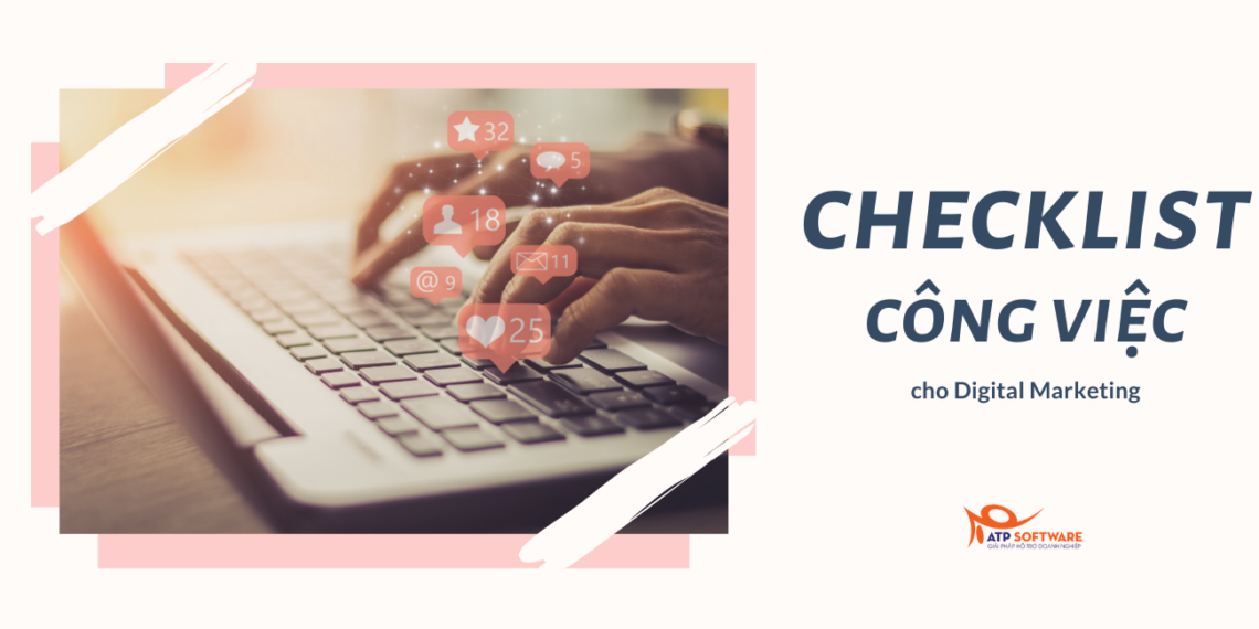 checklist công việc cho digital marketing