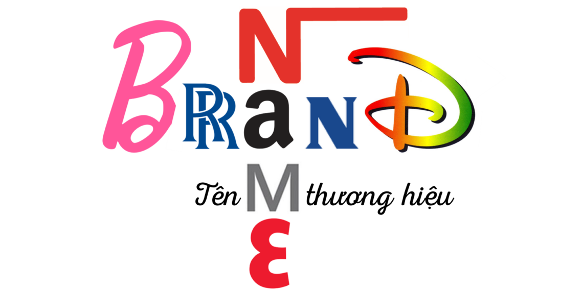 Top 7 loại tên thương hiệu phổ biến nhất hiện nay
