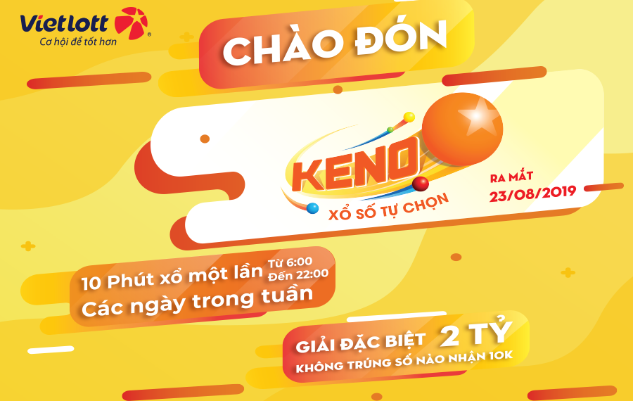 Vietlott Keno chính thức đổ bộ 4 Vietlott Keno chính thức đổ bộ