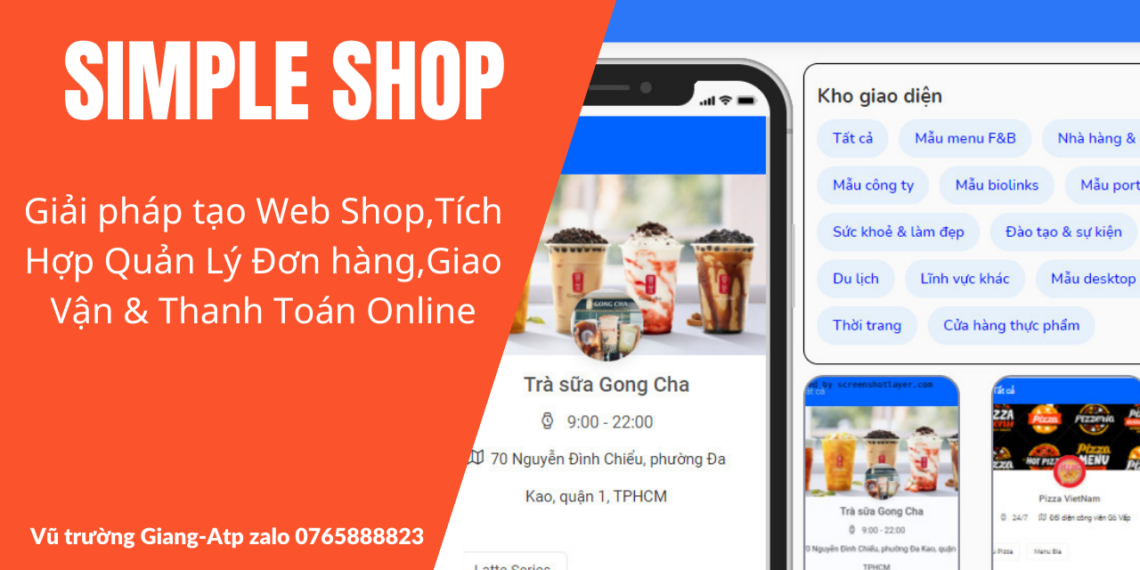 HƯỚNG DẪN TẠO SHOP KINH DOANH ONLINE VÔ CÙNG ĐƠN GIẢN