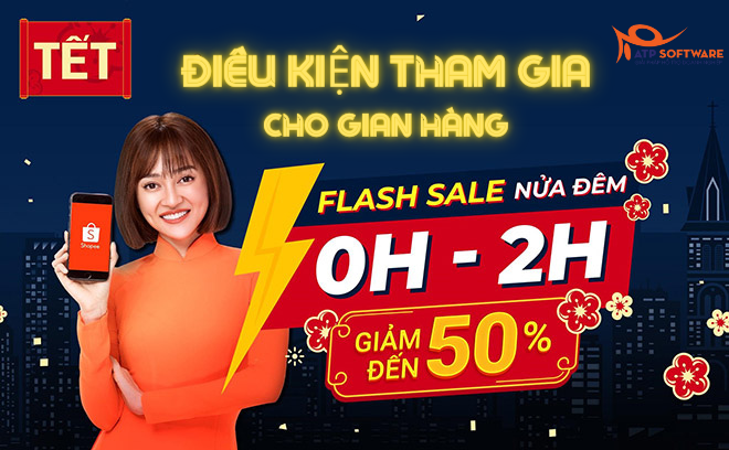 Điều kiện tham gia Flash Sale cho shop
