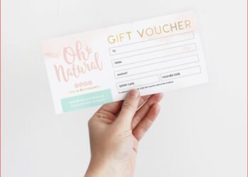 Kích thước Voucher chuẩn và Lưu ý trong in ấn Voucher