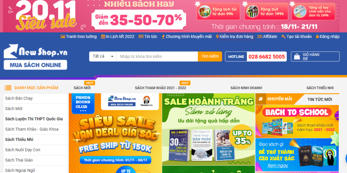 Mua sách trực tuyến chất lượng cao tại Newshop.vn 3 Mua sách trực tuyến chất lượng cao tại Newshop.vn